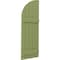 Ekena Millwork Americraft 5-Board (2 Batten) Wood Joined Board-n-Batten Shutters w/ Arch Top, ARW101BQ518X77MGH, PR ARW101BQ518X77MGH - alternate 4